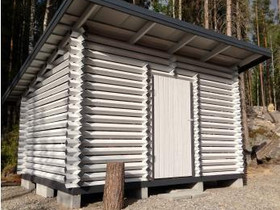 Puuliiteri parruhirrestä 3 x 4 m, pulpettikatto, Autotallit ja varastot, Rovaniemi, Tori.fi Puuliiteri parruhirrestä 3 x 4 m, pulpettikatto, Autotallit ja varastot, Rovaniemi, Tori.fi