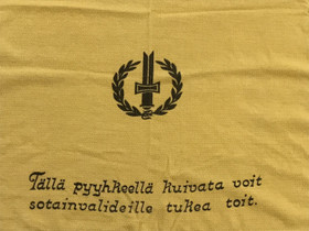 Sotainvalidin tuki pyyhe, Muu keräily, Keräily, Oulu, Tori.fi