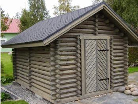 Puuliiteri/piharakennus parruhirrestä 3 x 4 m, Muu piha ja puutarha, Piha ja puutarha, Tampere, Tori.fi Puuliiteri/piharakennus parruhirrestä 3 x 4 m, Muu piha ja puutarha, Piha ja puutarha, Tampere, Tori.fi