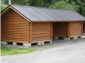 Parilato/piharakennus parruhirrestä 3 x 9 m, Autotallit ja varastot, Kokkola, Tori.fi Parilato/piharakennus parruhirrestä 3 x 9 m, Autotallit ja varastot, Kokkola, Tori.fi