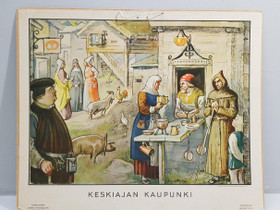 Keskiajan kaupunki, Taulut, Sisustus ja huonekalut, Rovaniemi, Tori.fi Keskiajan kaupunki, Taulut, Sisustus ja huonekalut, Rovaniemi, Tori.fi