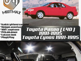 Toyota Paseo (L40) Sisätilan LED -muutossarja ; x5, Lisävarusteet ja autotarvikkeet, Auton varaosat ja tarvikkeet, Tuusula, Tori.fi Toyota Paseo (L40) Sisätilan LED -muutossarja ; x5, Lisävarusteet ja autotarvikkeet, Auton varaosat ja tarvikkeet, Tuusula, Tori.fi