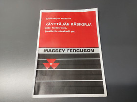 Massey Ferguson 6200 sarjan liite ksikirjaan, Maatalouskoneet, Kuljetuskalusto ja raskas kalusto, Urjala, Tori.fi