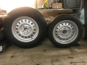 Pervaunun renkaat 185/14C +195/50R13C M+S & NASTA, Perkrryt ja trailerit, Auton varaosat ja tarvikkeet, Tampere, Tori.fi