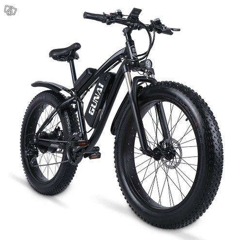 Sähkömaastopyörä fatbike 26'' GUNAI MX02S 1000W