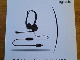 Logitech 960 USB-kuulokemikrofoni, Oheislaitteet, Tietokoneet ja lisälaitteet, Jyväskylä, Tori.fi
