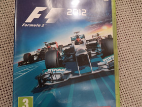 Xbox360-peli F1 2012, Pelikonsolit ja pelaaminen, Viihde-elektroniikka, Imatra, Tori.fi