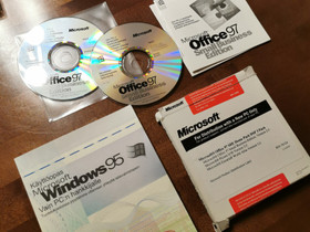 Windows 95 käyttöohjeet ja office 97 sbe, Tietokoneohjelmat, Tietokoneet ja lisälaitteet, Ylivieska, Tori.fi