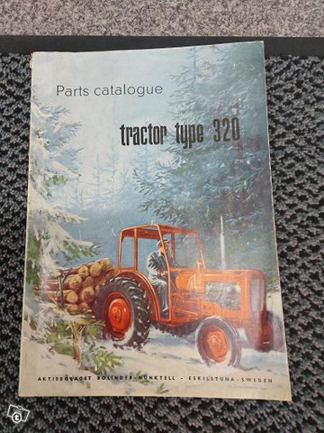 Volvo BM traktoreiden varaosakirjoja 2