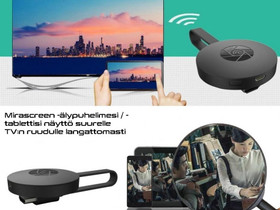 Mirascreen Wi-FI näyttö ;Pieni; FullHD 1080p; HDMI, Kotiteatterit ja DVD-laitteet, Viihde-elektroniikka, Tuusula, Tori.fi Mirascreen Wi-FI näyttö ;Pieni; FullHD 1080p; HDMI, Kotiteatterit ja DVD-laitteet, Viihde-elektroniikka, Tuusula, Tori.fi