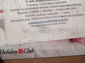 Holiday Club kylpylähotelli -lahjakortti, Matkat, risteilyt ja lentoliput, Matkat ja liput, Turku, Tori.fi