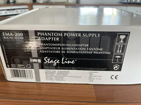 IMG Stageline EMA-200 48V Phantom Power Supply, Muu musiikki ja soittimet, Musiikki ja soittimet, Kokkola, Tori.fi