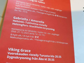 Lahjakortti 4 hengelle ruotsiin tai tallinnaan, Matkat, risteilyt ja lentoliput, Matkat ja liput, Helsinki, Tori.fi