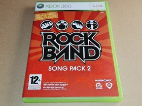 Rockband Song Pack 2 (Xbox 360), Pelikonsolit ja pelaaminen, Viihde-elektroniikka, Lappeenranta, Tori.fi