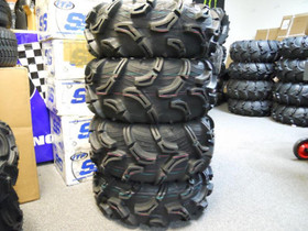 Renkaat MAXXIS ZILLA 28x10-12 ja 28x12-12, Renkaat, Mototarvikkeet ja varaosat, Helsinki, Tori.fi