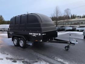 Tekno-Trailer 3300T-S musta perkrry 330x150x36, Perkrryt ja trailerit, Auton varaosat ja tarvikkeet, Kauhava, Tori.fi