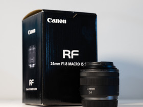 Canon RF 24mm f/1.8 Macro IS STM, Objektiivit, Kamerat ja valokuvaus, Tampere, Tori.fi