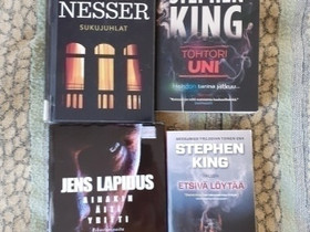 Stephen King, Håkan Nesser, Jens Lapidus, Kaunokirjallisuus, Kirjat ja lehdet, Rauma, Tori.fi