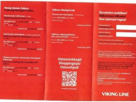Viking Line etukortti Hki-Tallinna 30.4 asti, Matkat, risteilyt ja lentoliput, Matkat ja liput, Tampere, Tori.fi