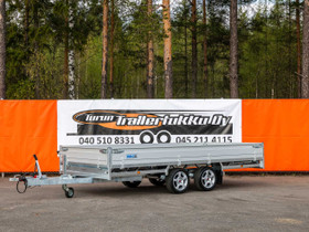 Hulco Medax 3000 kg (405 x 203 cm) lavettikrry, Perkrryt ja trailerit, Auton varaosat ja tarvikkeet, Espoo, Tori.fi