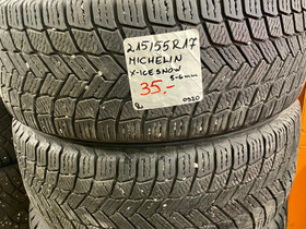 215/55R17 Michelin X-Ice Snow, Renkaat ja vanteet, Helsinki, Tori.fi