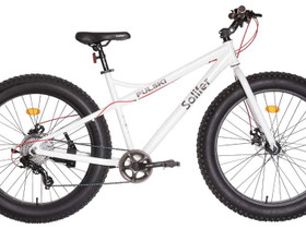 Solifer Pulski 8-v Fatbike 26" x 4" valkoinen levy, Maastopyrt, Polkupyrt ja pyrily, Harjavalta, Tori.fi