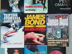 8 kpl James Bond kirjoja, Kaunokirjallisuus, Kirjat ja lehdet, Ruovesi, Tori.fi