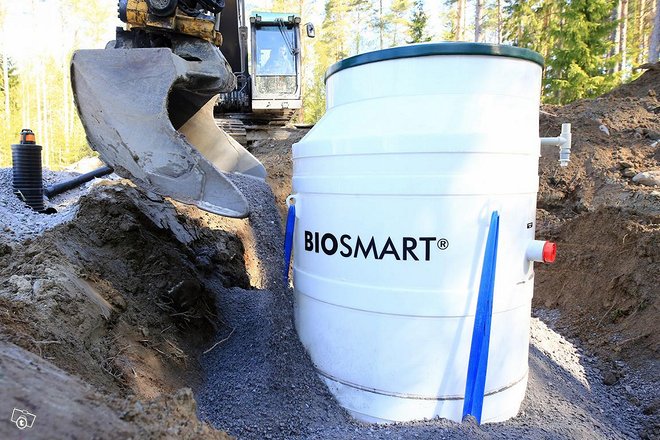 BIOSMART® pienpuhdistamo jätevedelle 1-6 henk