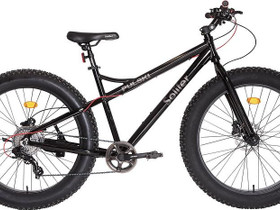 Solifer Pulski 8-v Fatbike 26" x4" musta levyjarru, Maastopyrt, Polkupyrt ja pyrily, Harjavalta, Tori.fi