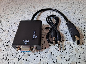 HDMI to VGA (uros) Adapteri + Audiokaapeli, Oheislaitteet, Tietokoneet ja lisälaitteet, Lappeenranta, Tori.fi HDMI to VGA (uros) Adapteri + Audiokaapeli, Oheislaitteet, Tietokoneet ja lisälaitteet, Lappeenranta, Tori.fi