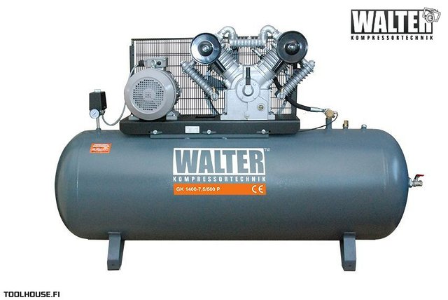 Walter kompressori 7,5KW 500L, kuva 1