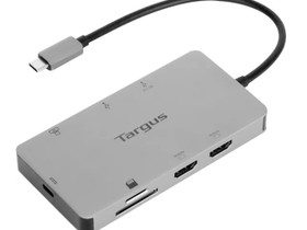 TARGUS USB-C Dual HDMI 4K Docking Station with 100, Oheislaitteet, Tietokoneet ja lislaitteet, Helsinki, Tori.fi
