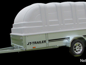 JT-Trailer 150x350x35 + kuomu, Peräkärryt ja trailerit, Auton varaosat ja tarvikkeet, Pudasjärvi, Tori.fi