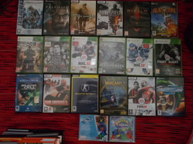 Xbox360,pc cd rom, Pelikonsolit ja pelaaminen, Viihde-elektroniikka, Tampere, Tori.fi Xbox360,pc cd rom, Pelikonsolit ja pelaaminen, Viihde-elektroniikka, Tampere, Tori.fi