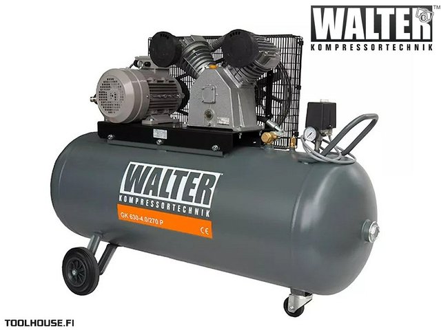 Valurauta kompressori 4kw Walter 1