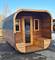 Tynnyrisauna 5MX2,4M DELUX Lmpksiteltykuusi