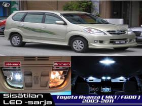 Toyota Avanza (F600) Sisätilan LED -sarja ;x5, Lisävarusteet ja autotarvikkeet, Auton varaosat ja tarvikkeet, Tuusula, Tori.fi Toyota Avanza (F600) Sisätilan LED -sarja ;x5, Lisävarusteet ja autotarvikkeet, Auton varaosat ja tarvikkeet, Tuusula, Tori.fi