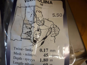 Verkonliinoja, Kalastustarvikkeet, Metsästys ja kalastus, Kemi, Tori.fi Verkonliinoja, Kalastustarvikkeet, Metsästys ja kalastus, Kemi, Tori.fi