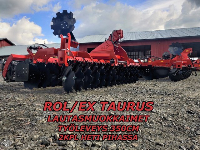 Rol/Ex Taurus - 350cm - LAUTASMUOKKAIN - VIDEO 1