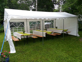 Juhlateltta PLUS 3x6m PE, valkoinen, Dancover, Muu piha ja puutarha, Piha ja puutarha, Kangasala, Tori.fi Juhlateltta PLUS 3x6m PE, valkoinen, Dancover, Muu piha ja puutarha, Piha ja puutarha, Kangasala, Tori.fi