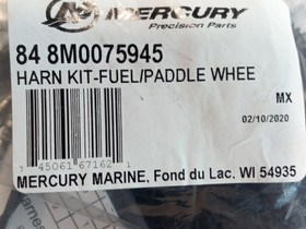 Mercury HARN KIT-FUEL/PADDLE WHEE 84 8M0075945, Veneen varusteet ja varaosat, Venetarvikkeet ja veneily, Espoo, Tori.fi Mercury HARN KIT-FUEL/PADDLE WHEE 84 8M0075945, Veneen varusteet ja varaosat, Venetarvikkeet ja veneily, Espoo, Tori.fi