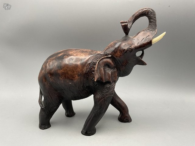 Elefantti figuuri maalattu alabasteri, kuva 1