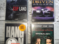 VHS: Cop Land + Driven +Cliffhanger + Spesialisti