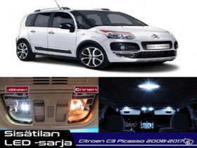 Citroen C3 Picasso Sisätilan LED -sarja ;x10, Lisävarusteet ja autotarvikkeet, Auton varaosat ja tarvikkeet, Tuusula, Tori.fi Citroen C3 Picasso Sisätilan LED -sarja ;x10, Lisävarusteet ja autotarvikkeet, Auton varaosat ja tarvikkeet, Tuusula, Tori.fi