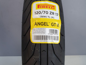 Pirelli Angel GT II 120/70ZR17 58W ja 180/55ZR17, Renkaat, Mototarvikkeet ja varaosat, Kurikka, Tori.fi