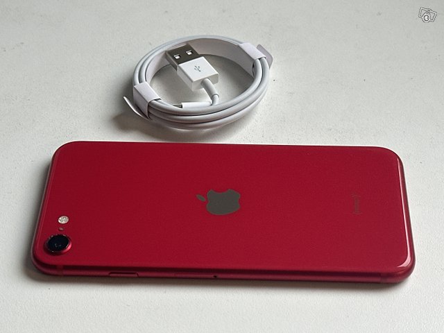 ALE IPhone SE 2 64GB red / TAKUU 12kk, kuva 1