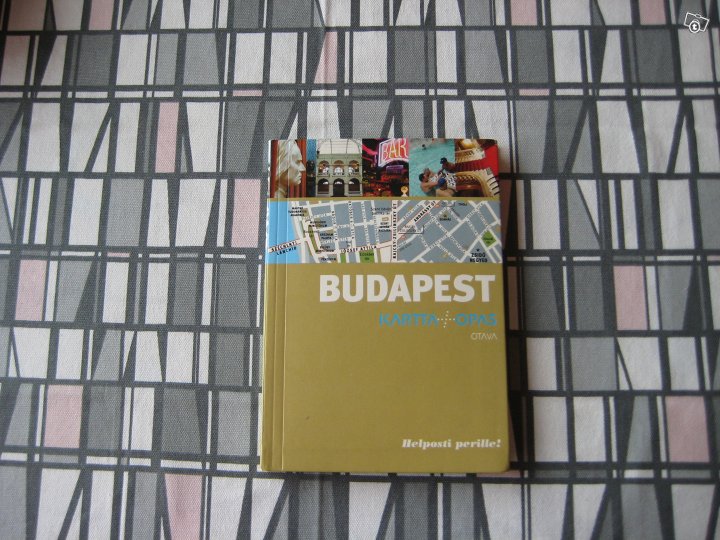 Budapest kartta ja opas, Harras...