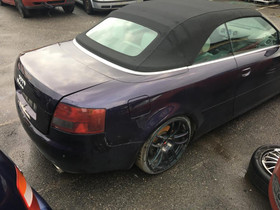 Audi S4 avo quattro purettavaksi -05, Autovaraosat, Auton varaosat ja tarvikkeet, Kaarina, Tori.fi Audi S4 avo quattro purettavaksi -05, Autovaraosat, Auton varaosat ja tarvikkeet, Kaarina, Tori.fi