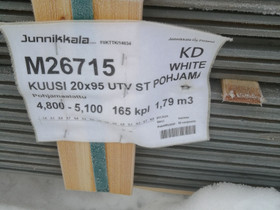 20x95 utv pohjamaalattu, Muu rakentaminen ja remontointi, Rakennustarvikkeet ja tykalut, Kalajoki, Tori.fi
