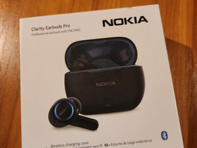 Nokia Clarity Earbuds Pro langattomat kuulokkeet langattomalla latauskotelolla, Puhelintarvikkeet, Puhelimet ja tarvikkeet, Tampere, Tori.fi